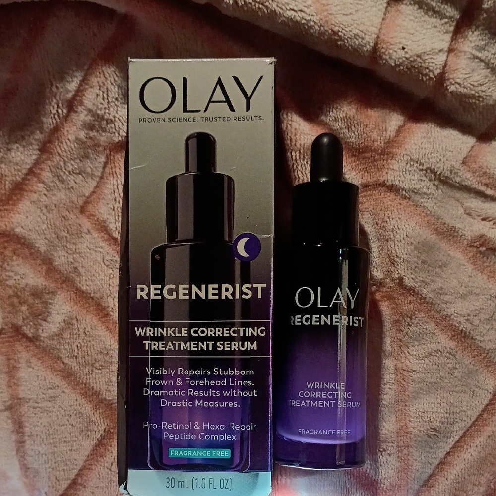 OLAY Regenerist Wrinkle Correcting Night Treatment 1OZ Full Size